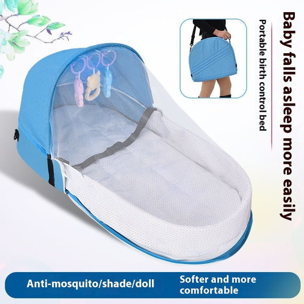 Wholesale Portable Folding Anti-pressure Baby Bed In Newborn Isolation Bionic Travel Crib