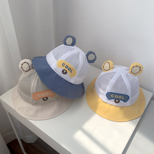 Children's Sunscreen Breathable Cute Fisherman Hat